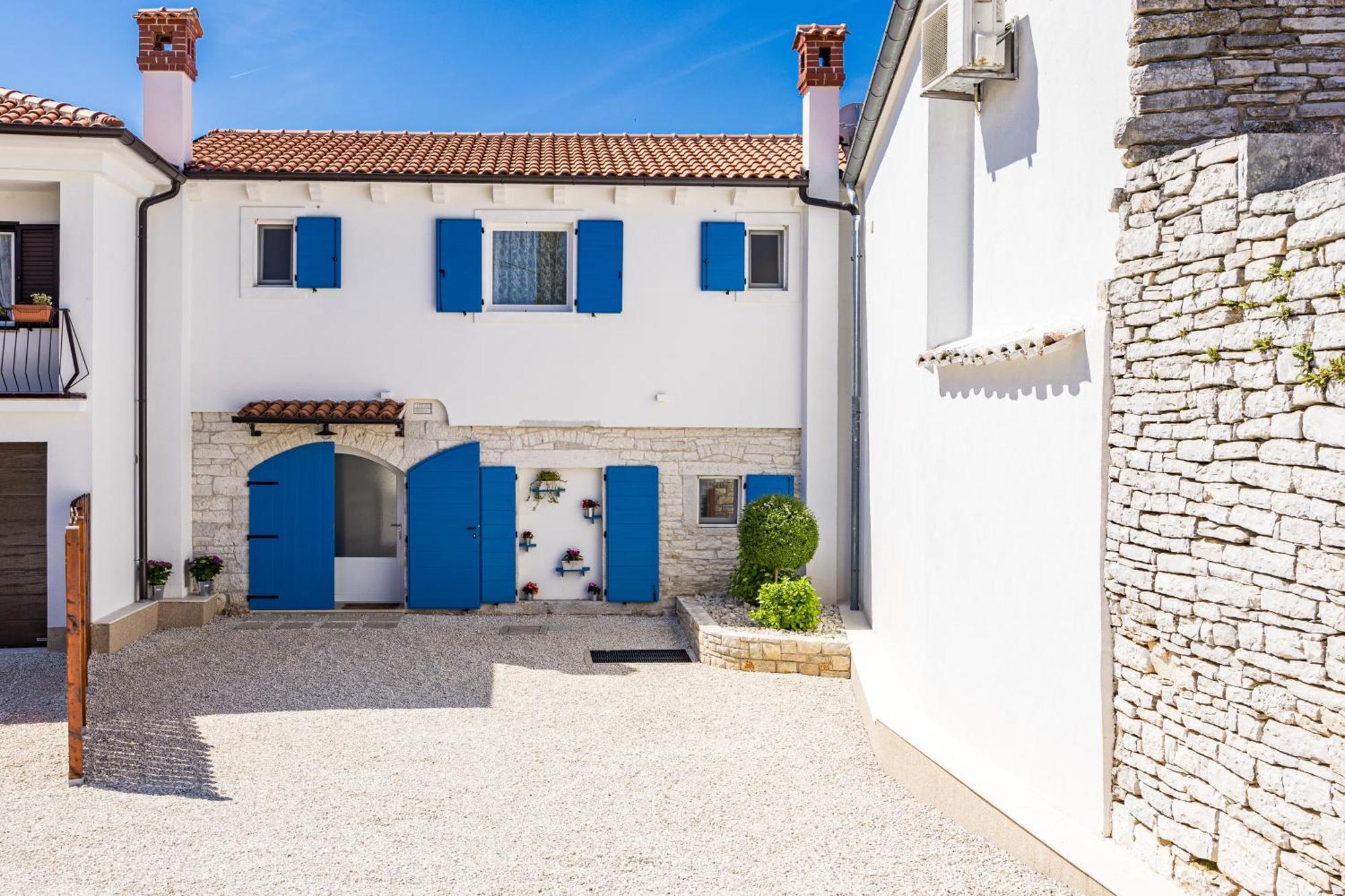 Villa Blue Istria Burići Eksteriør billede
